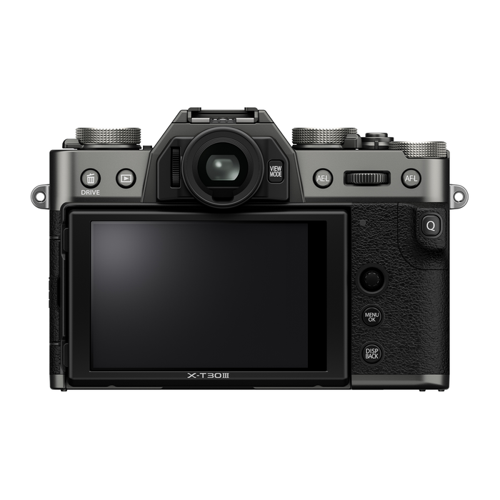 Fujifilm X-T30 III Mirrorless Camera with XC 13-33mm f/3.5-6.3 OIS Lens - Charcoal Silver