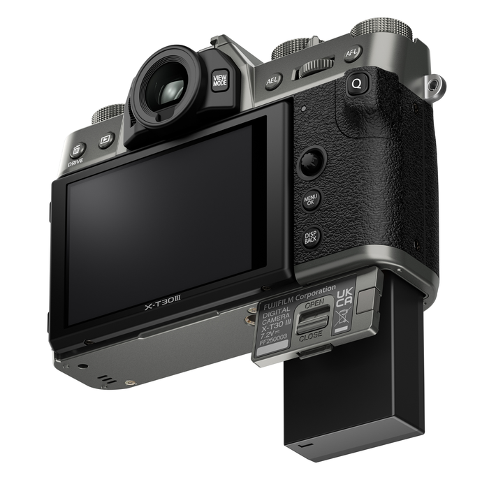 Fujifilm X-T30 III Mirrorless Camera with XC 13-33mm f/3.5-6.3 OIS Lens - Charcoal Silver