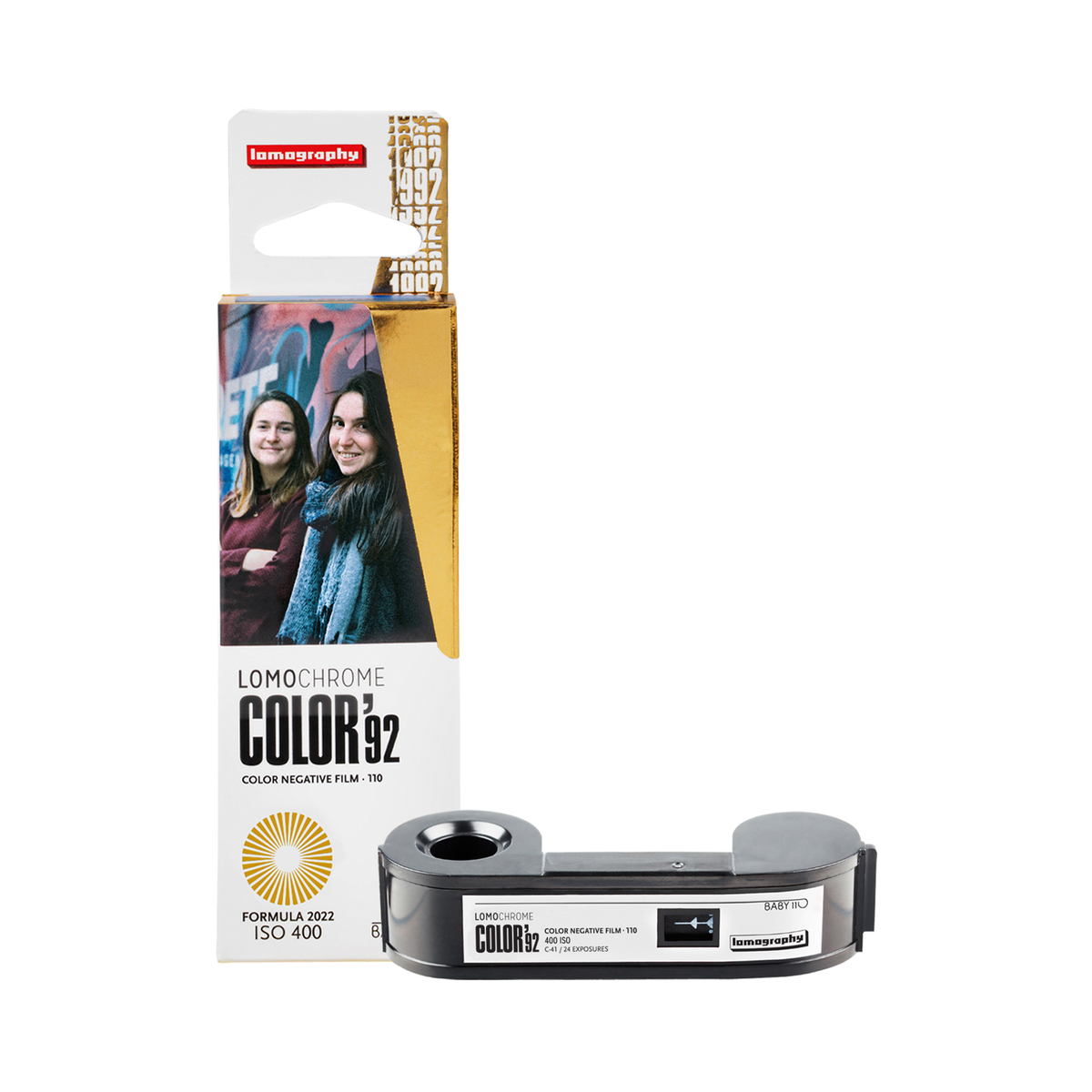 Lomography LomoChrome Color ’92 400 Color Negative - 110 Film, 24 Expo ...