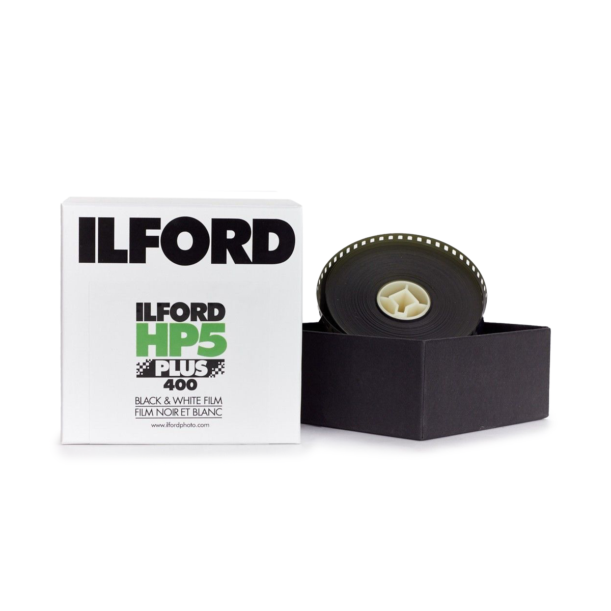 Ilford HP5 Plus 400 Black & White Negative - 35mm Film, 100' Roll Ilford HP5 Plus 400 Black & White Negative - 35mm Film, 100' Roll