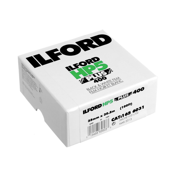 Ilford HP5 Plus 400 Black & White Negative - 35mm Film, 100' Roll