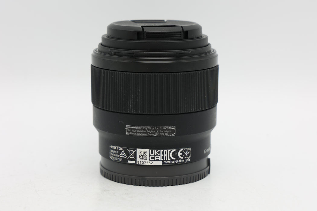 Used Sony FE 50mm f1.8 (EX)