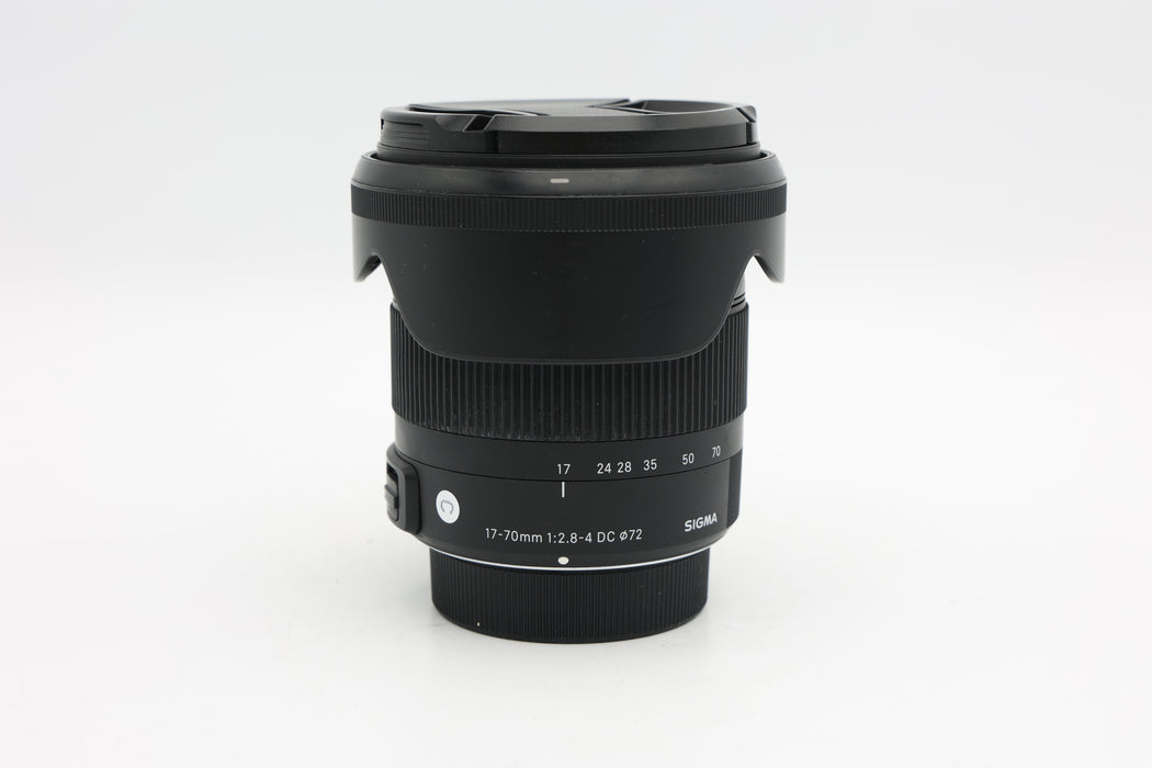 Used Sigma DC 17-70 2.8-4 C NK (VG)
