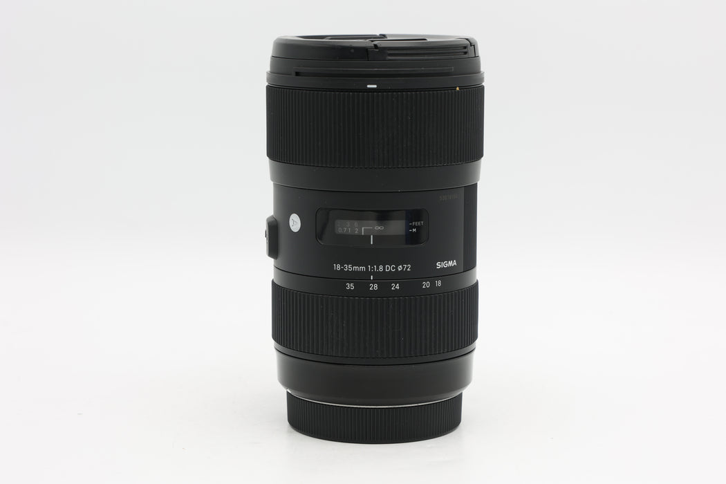 Used Sigma 18-35mm 1.8 DC CAF (G)