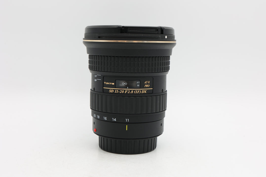 Used Tokina 11-20mm f2.8 AT-X Pro Canon (VG)