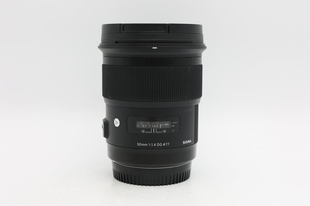 Used Sigma 50mm f1.4 DG Art Canon (VG)