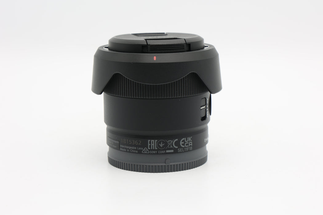 Used Sony E 11mm F1.8 (EX)