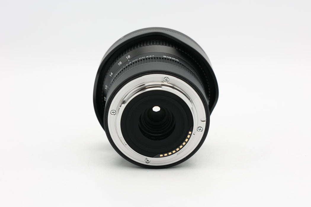 Used Sigma 10-18mm F2.8 Sony (EX)