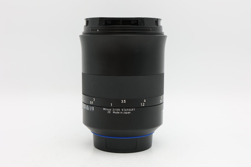 Used Zeiss Milvus 135mm f2 ZE