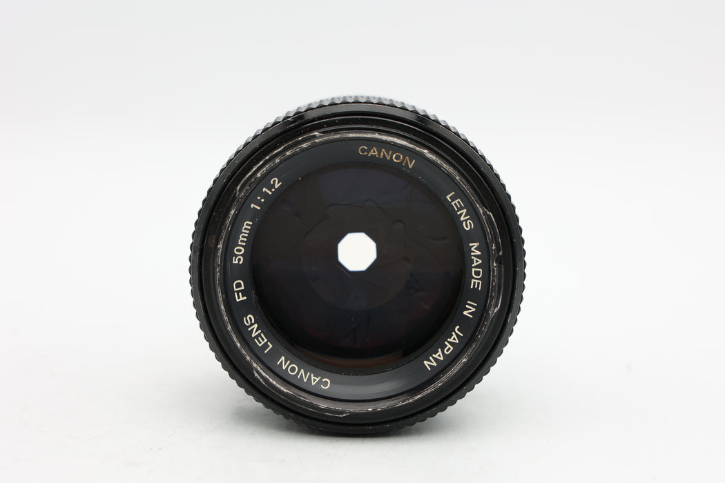 Used Canon FD 50mm f1.2 (F)