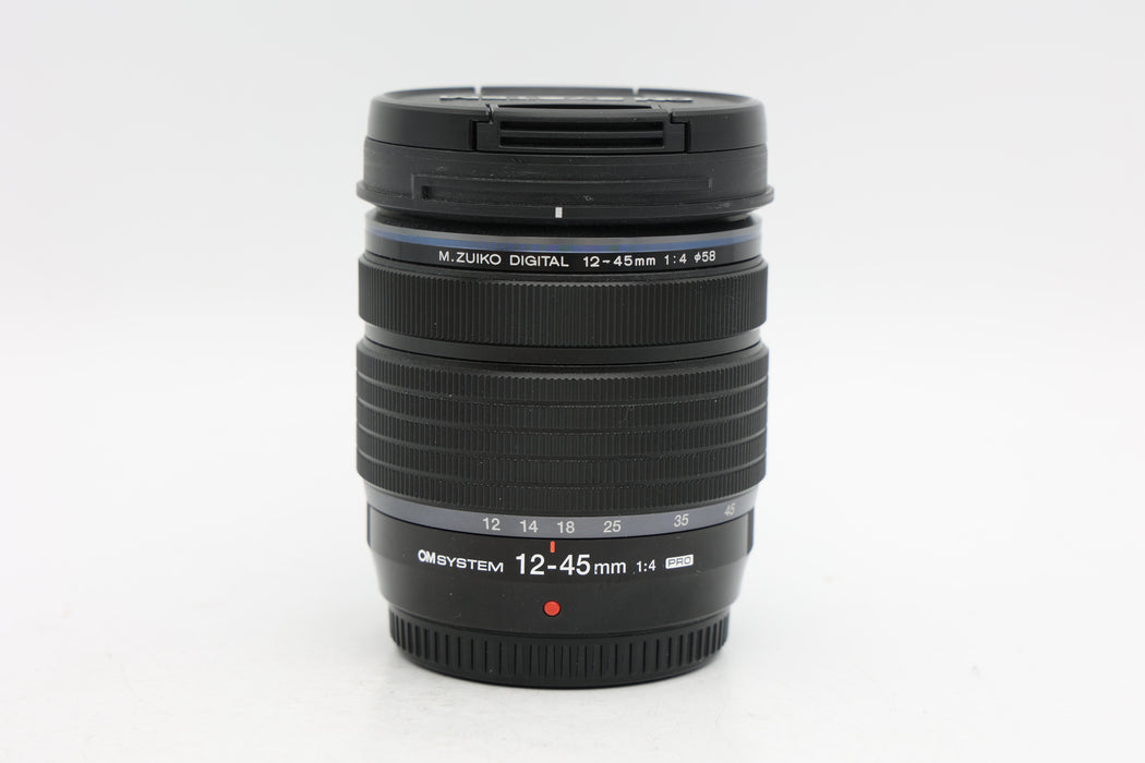 Used OM System 12-45mm f4 Pro (EX)