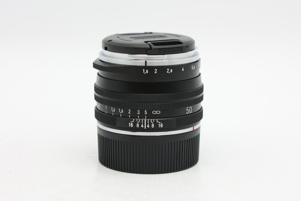 Used Voigtlander 50mm f1.5 II VM (VG)