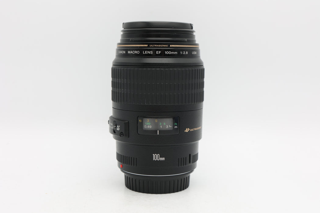 Used Canon EF 100mm f2.8 Macro USM (Good)