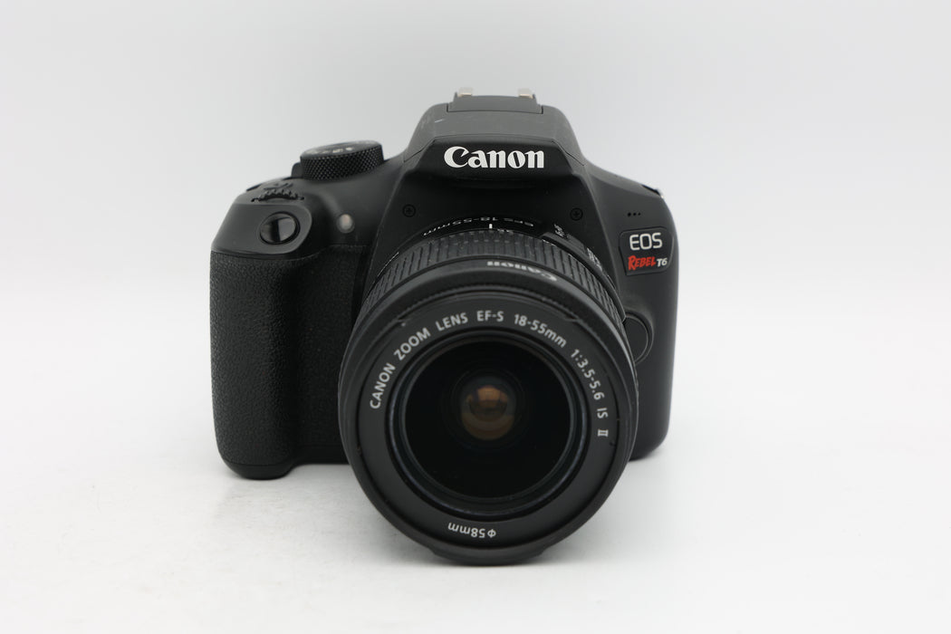 Used Canon Rebel T6 Kit (Good)