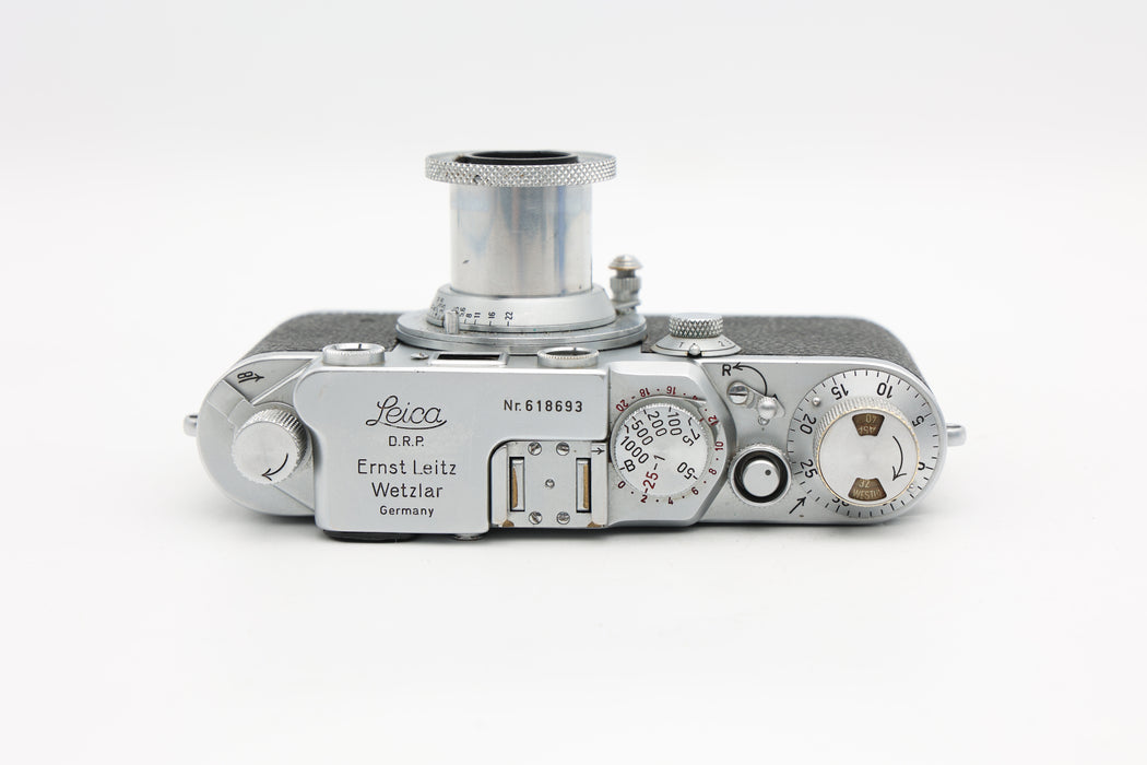 Used Leica IIIF Red Dial W/5cm CLA'D