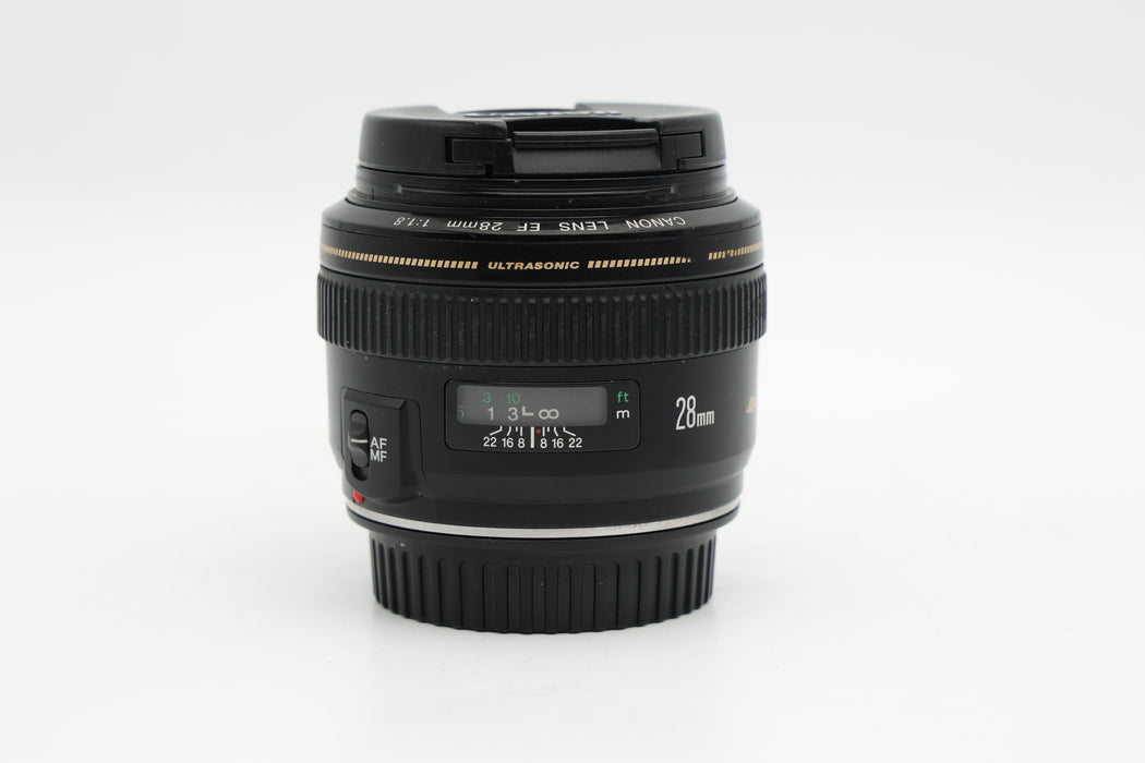 Used Canon EF 28mm F1.8 USM (G)