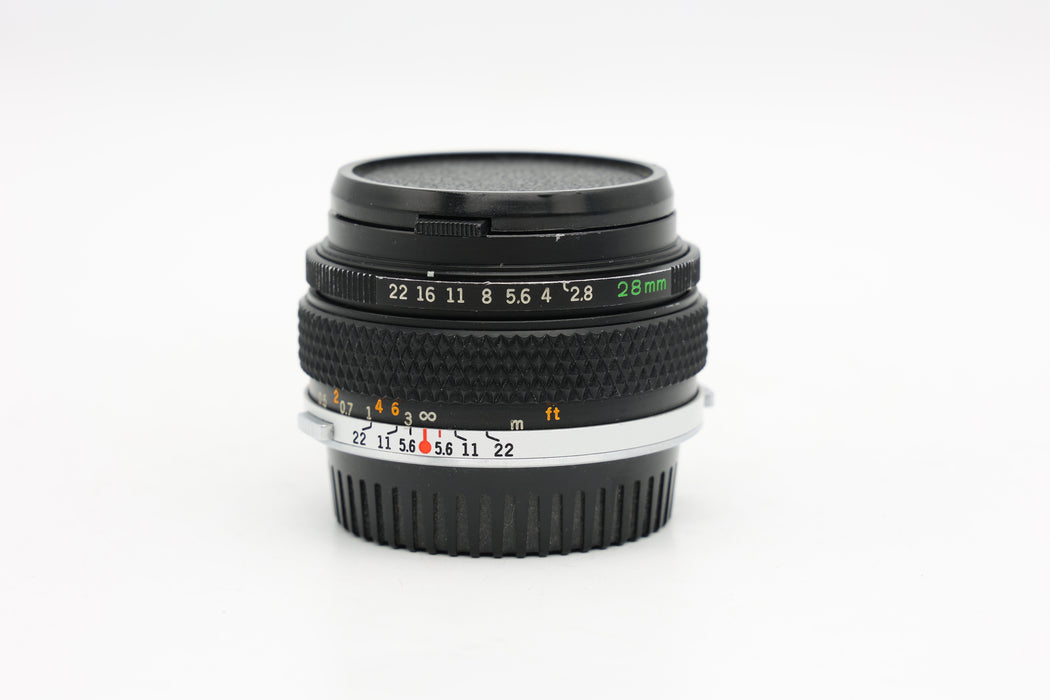 Used Olympus OM 28mm F2.8 (G)