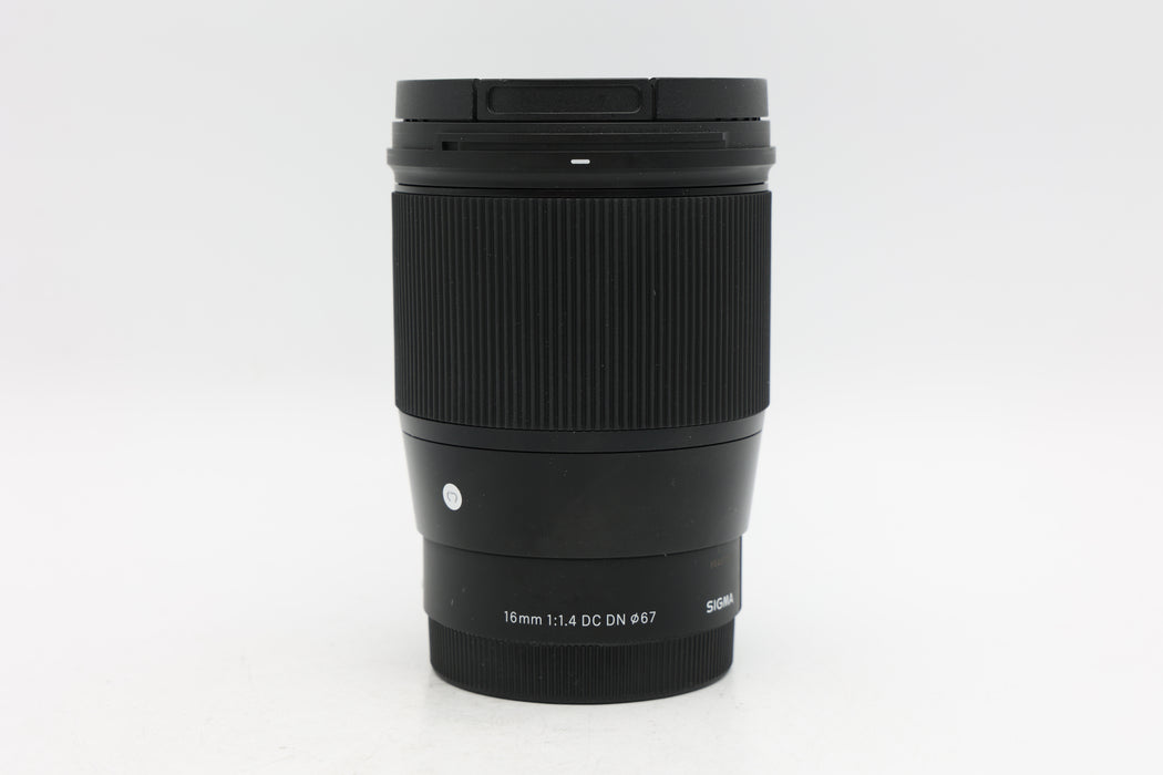 Used Sigma 16mm f1.4 DC Sony (EX)