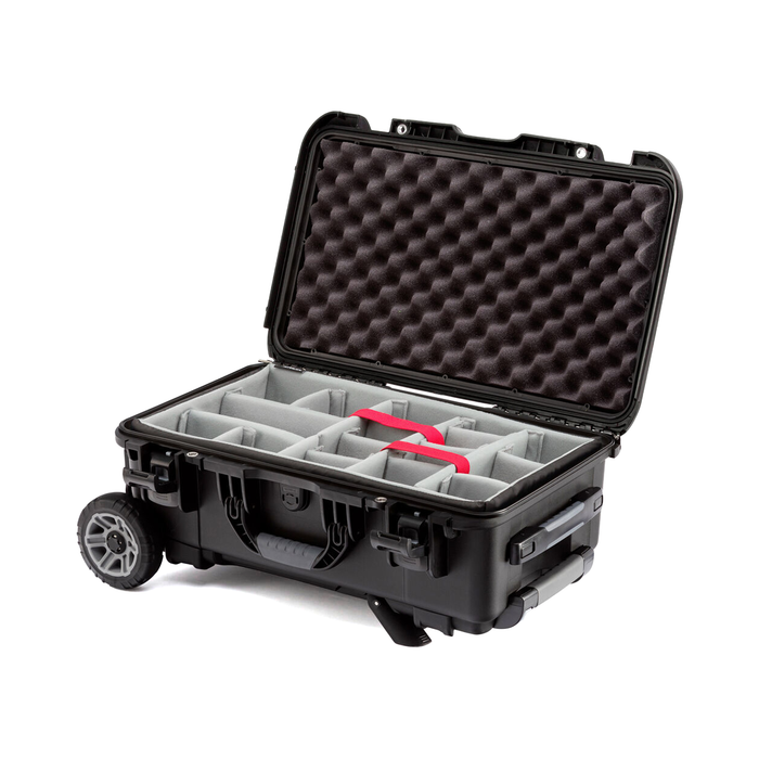Nanuk 935 Heavy Duty Wheeled Protective Case with Padded Dividers & Lid Foam - Black
