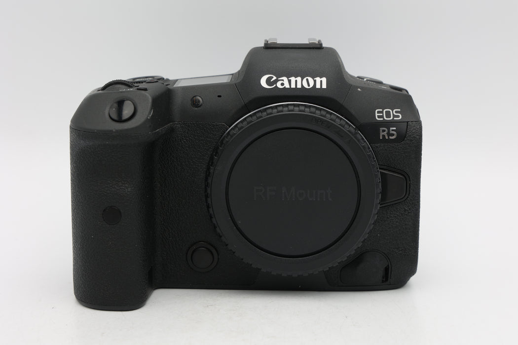 Used Canon R5 Body (Fair) Missing Side Doors and Dented