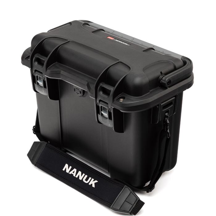 Nanuk T30 Top Loader Pro Photo Kit Protective Case with Padded Dividers & Lid Organizer - Black
