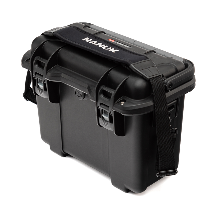 Nanuk T30 Top Loader Pro Photo Kit Protective Case with Padded Dividers & Lid Organizer - Black