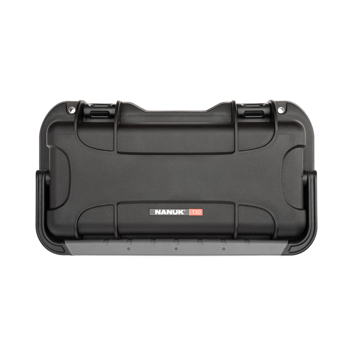 Nanuk T30 Top Loader Pro Photo Kit Protective Case with Padded Dividers & Lid Organizer - Black