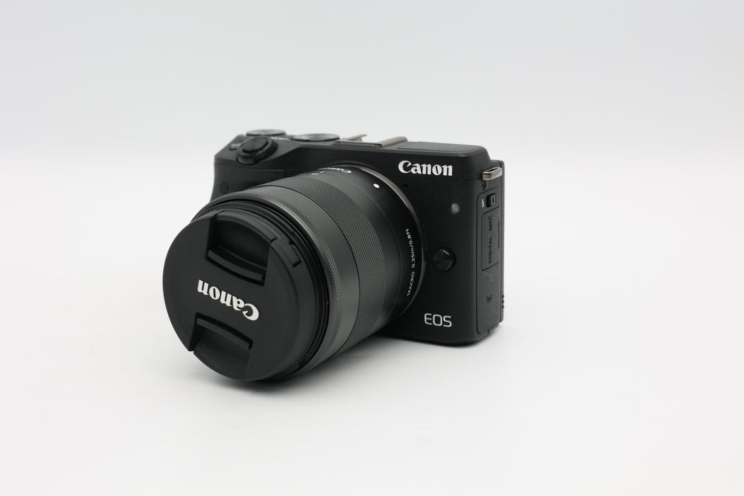 Used Canon EOS M3 W/22mm 2.8 (VG)
