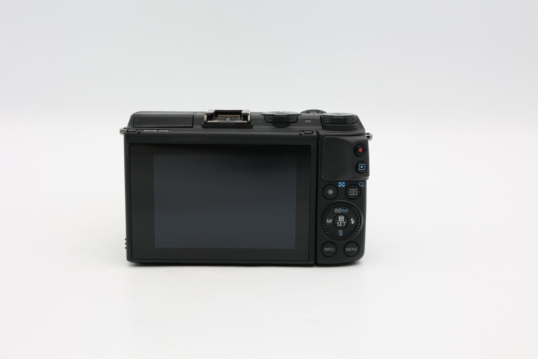 Used Canon EOS M3 W/22mm 2.8 (VG)