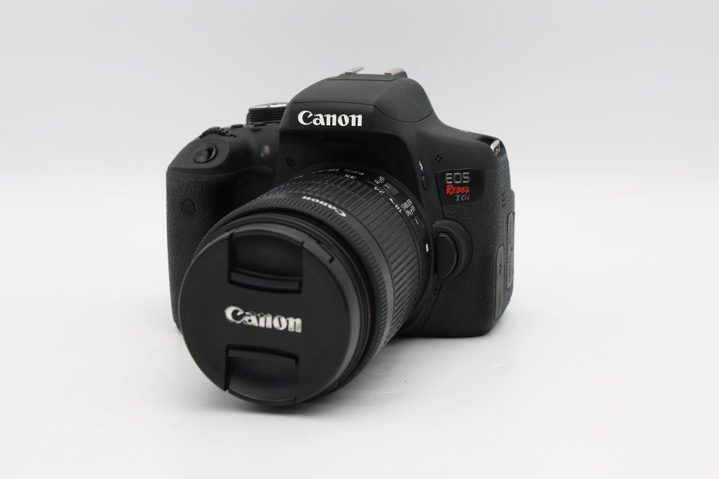 Used Canon T6i W/18-55mm IS (VG)