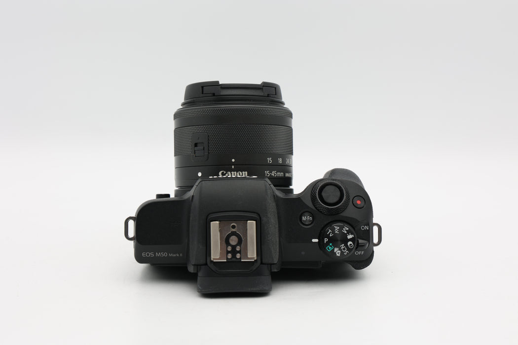 Used Canon EOS M50 II W/15-45 (VG)