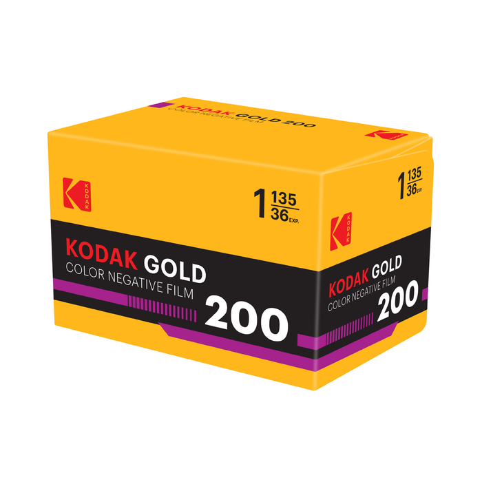 Kodak Eastman Gold 200 Color Negative - 35mm Film, 36 Exposures, Single Roll