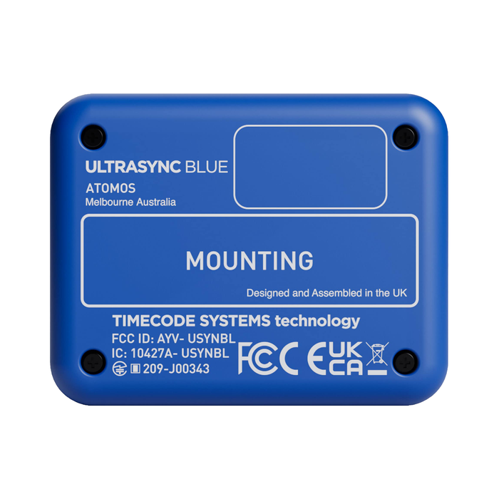 Atomos UltraSync BLUE Wireless Timecode Unit for AtomX SYNC and Ninja V