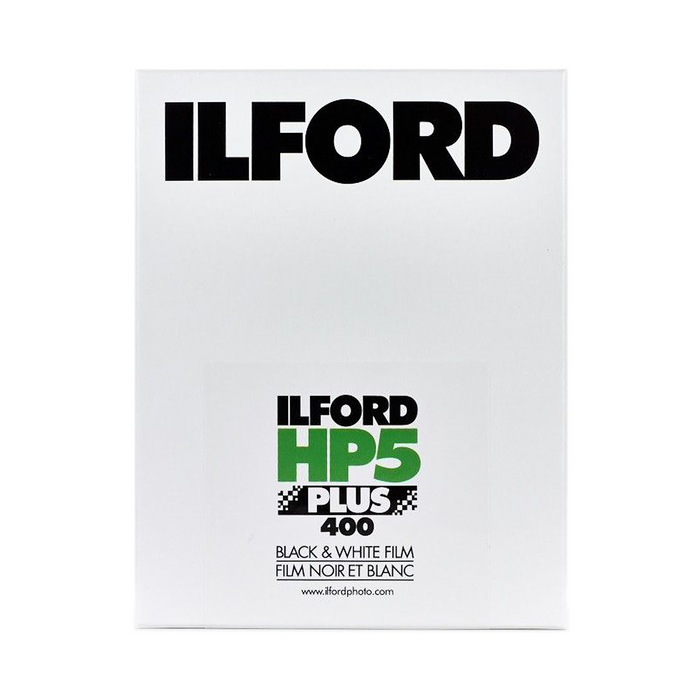 Ilford HP5 Plus 400 Black & White Negative - 8x10" Film, 25 Sheets