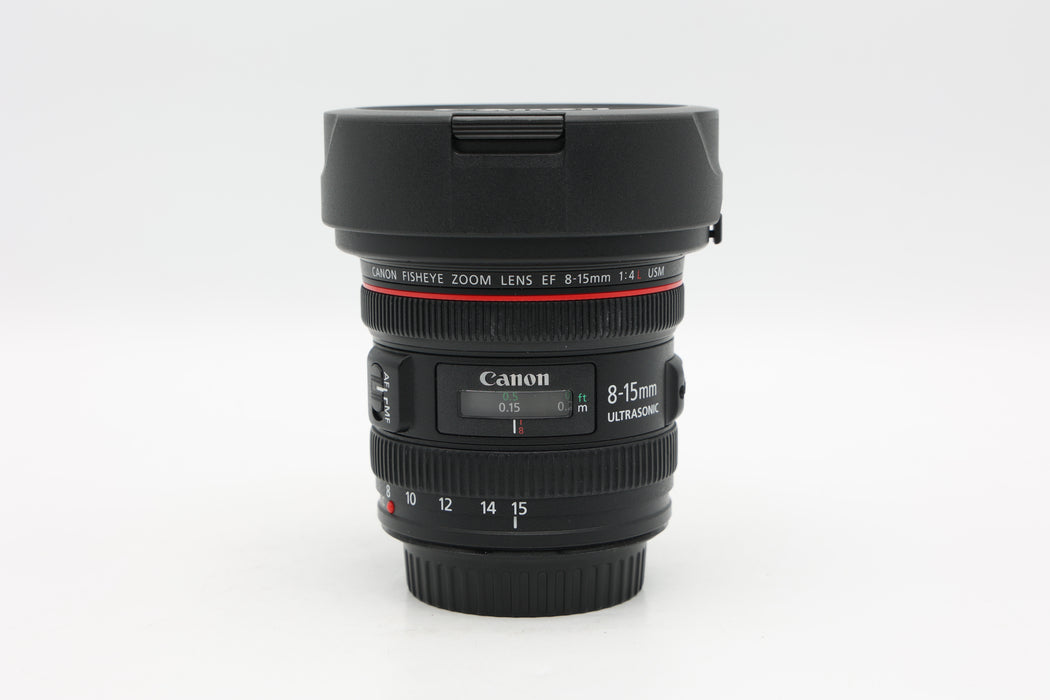 Used Canon EF 8-15mm F4L USM (VG)