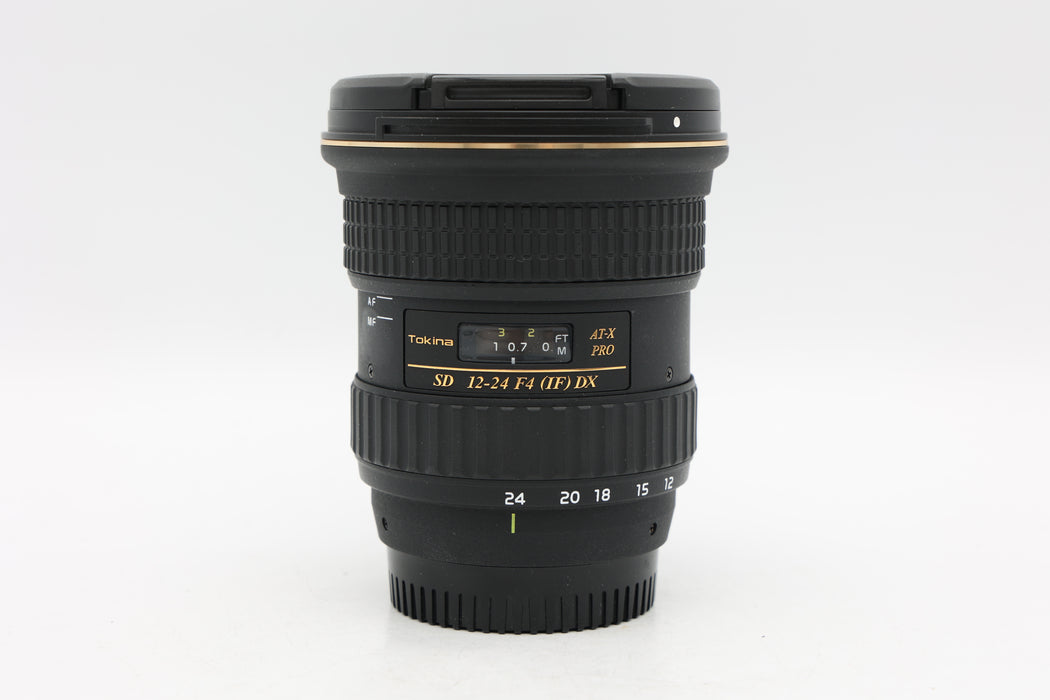 Used Tokina 12-24mm f4 Nikon (VG)