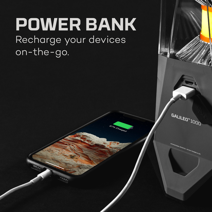 Nebo Galileo 1000 Flex Rechargeable Lantern & Power Bank