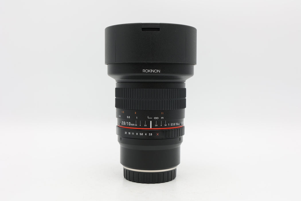 Used Rokinon 10mm f2.8 Fuji (EX)