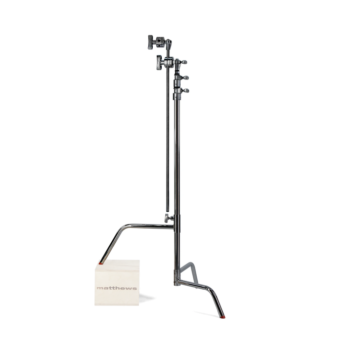 Matthews 40" C-Stand with Sliding Leg, Grip Head & Arm Chrome