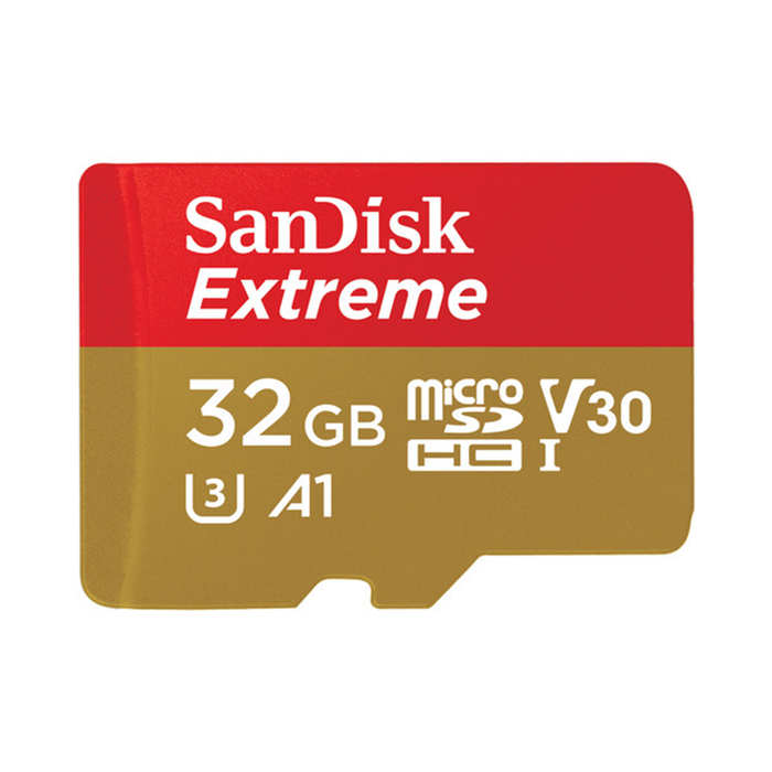 SanDisk 32GB Extreme UHS-I microSDXC Memory Card with SD Adapter