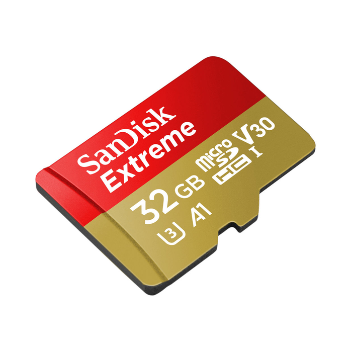 SanDisk 32GB Extreme UHS-I microSDXC Memory Card with SD Adapter