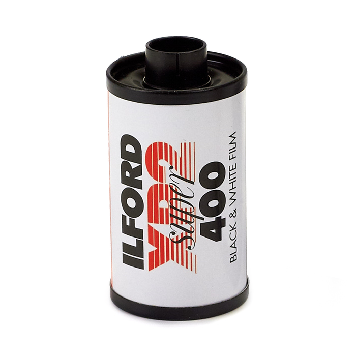 Ilford XP2 Super 400 Black & White Negative - 35mm Film, 24 Exposures, Single Roll