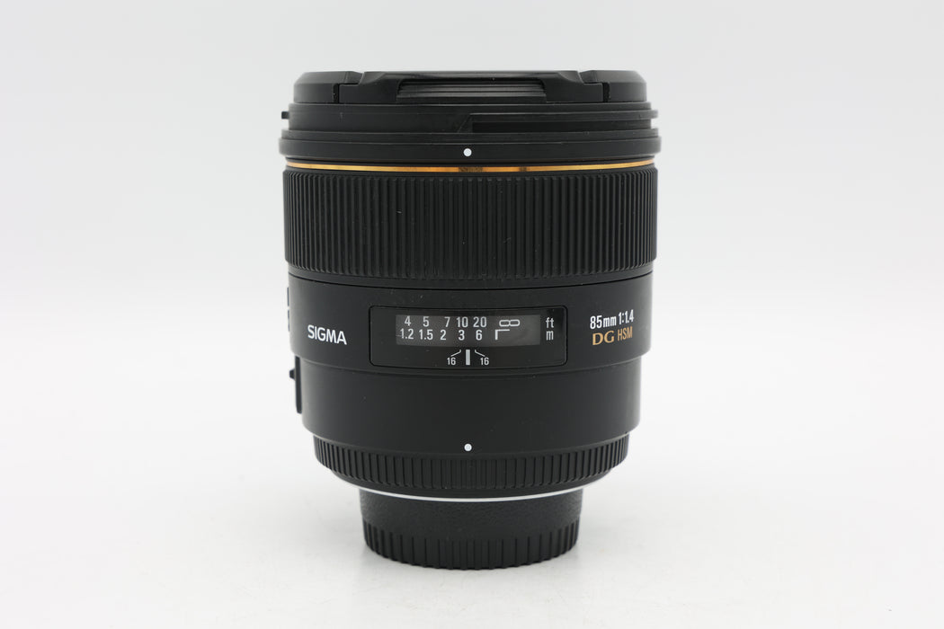 Used Sigma 85mm f1.4 EX Nikon (G)