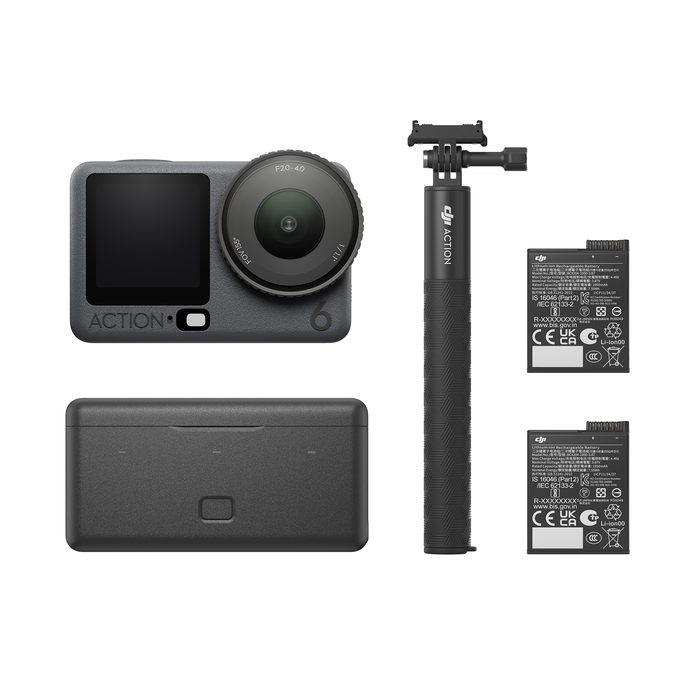 DJI Osmo Action 6 Adventure Combo | | Action camera's DJI Osmo Action 6 Adventure Combo | | Action camera's