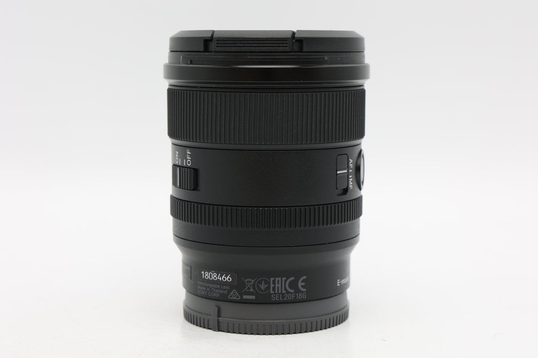 Used Sony FE 20mm f1.8 G (VG)