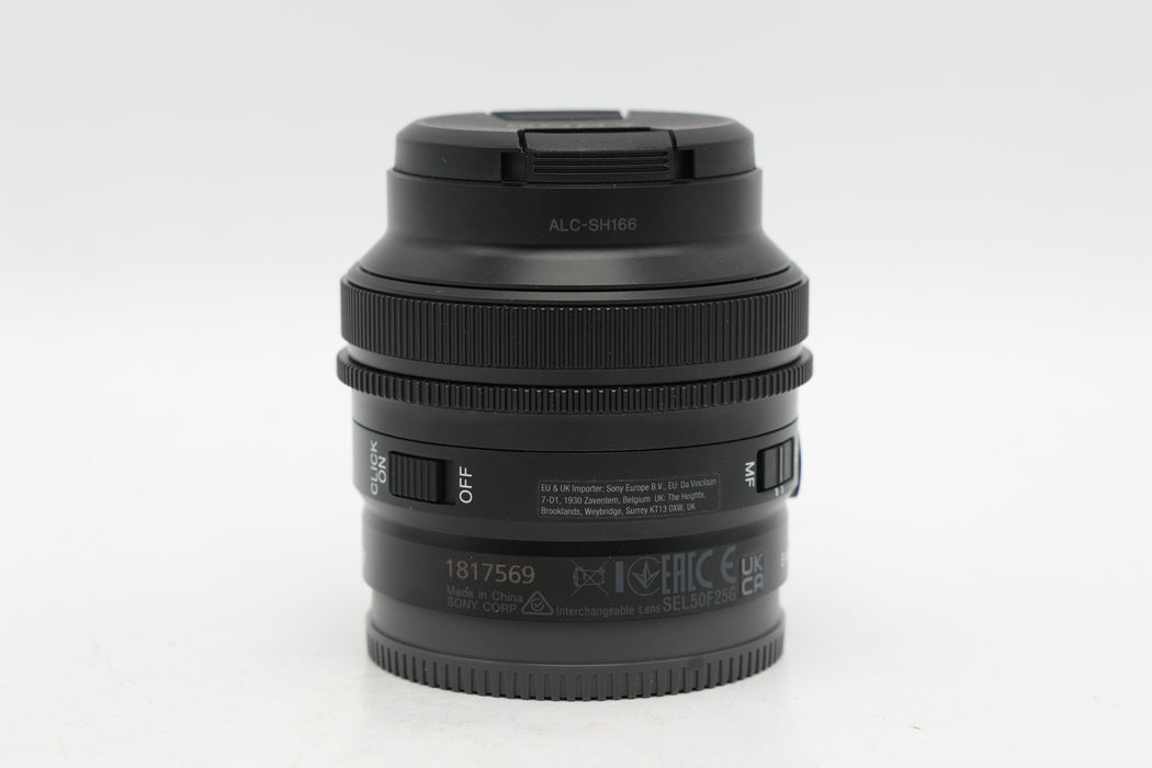 Used Sony FE 50mm f2.5 G (EX)