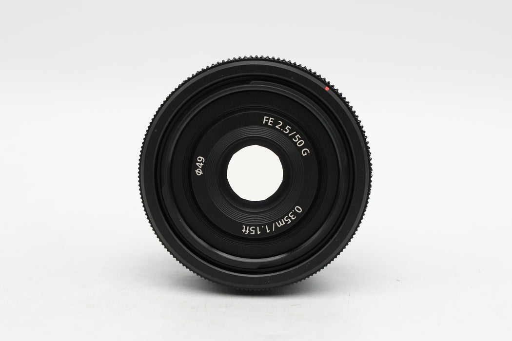 Used Sony FE 50mm f2.5 G (EX)