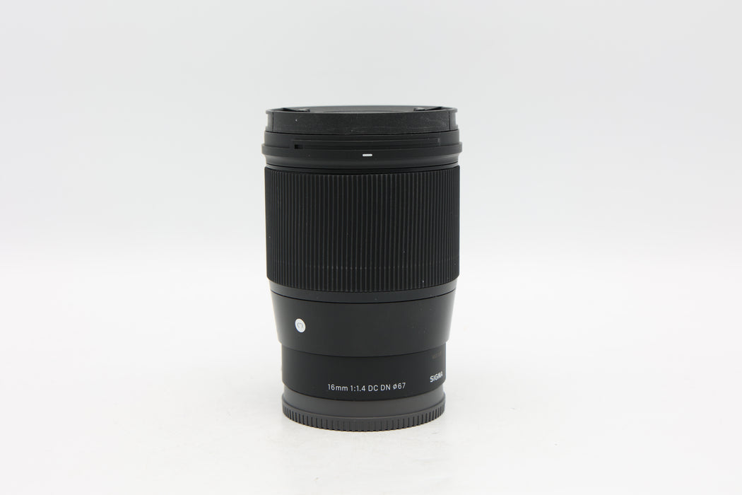 Used Sigma 16mm F1.4 DC Sony (VG)