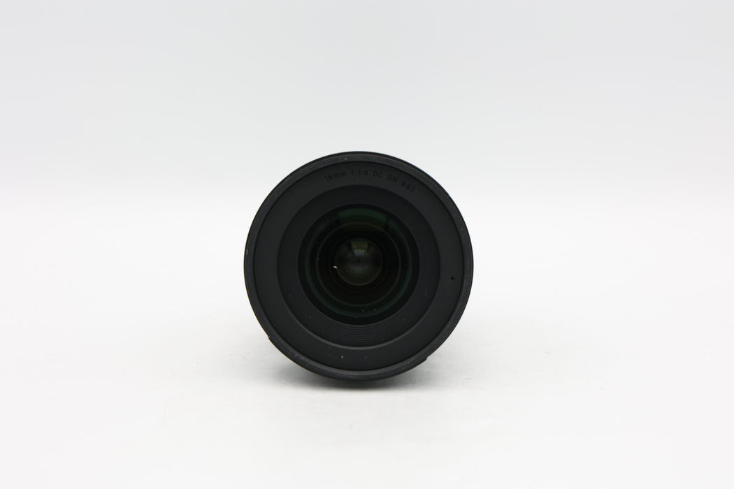 Used Sigma 16mm F1.4 DC Sony (VG)