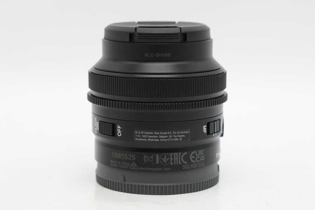 Used Sony FE 40mm f2.5 G (EX)